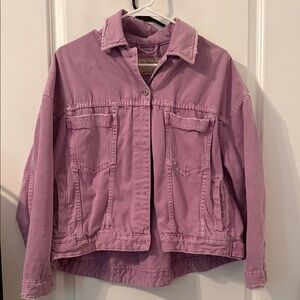 We The Free Mauve Jean Jacket